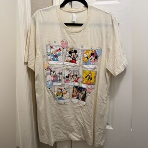 Bella Canvas Cream Disney Tee